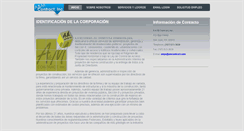 Desktop Screenshot of amcontract.com